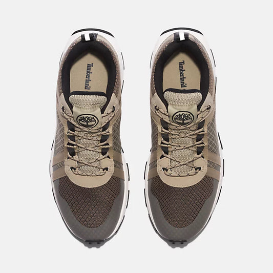 SNEAKER BASSA STRINGATA WINSOR TRAIL DA UOMO IN MARRONE CHIARO