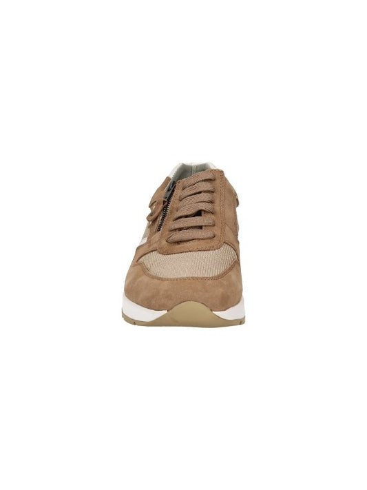 Sneaker Tortora con zip