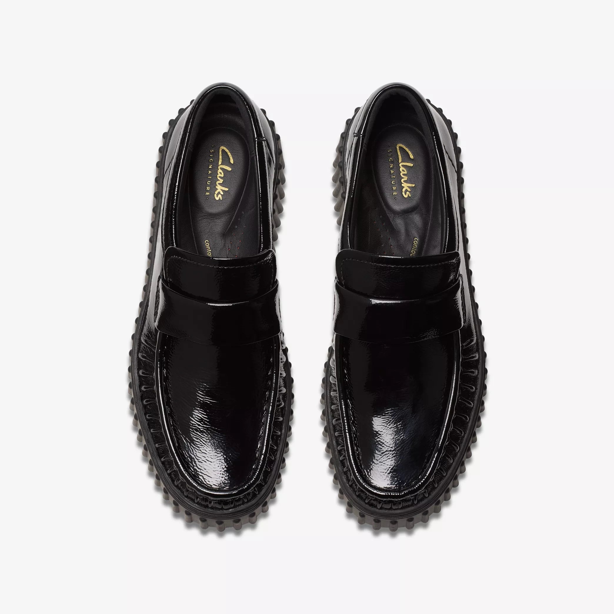 Torhill mocassino nero lucido