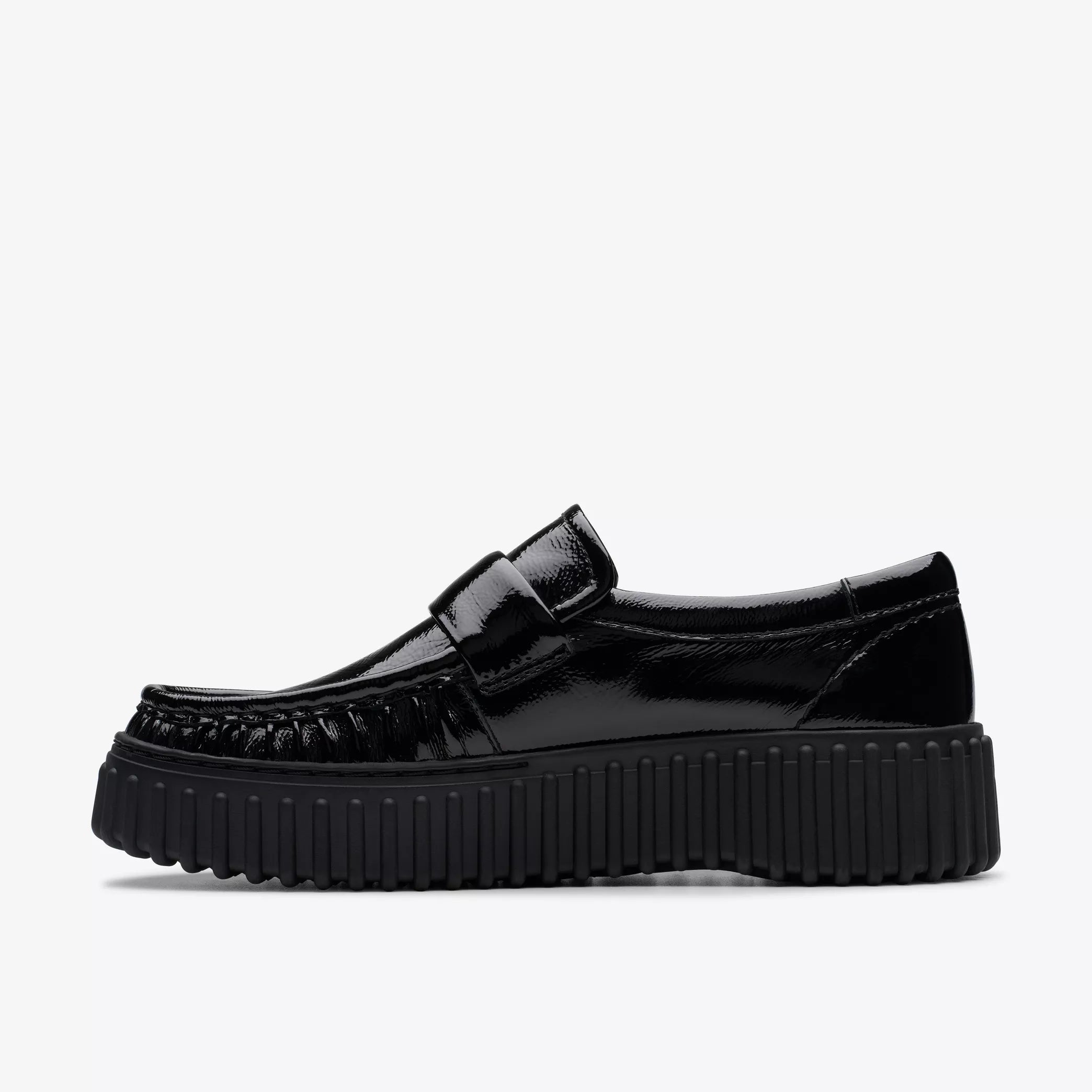 Torhill mocassino nero lucido