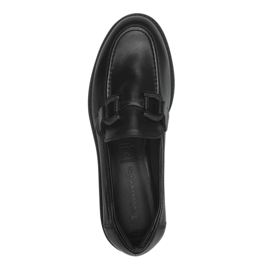 Mocassino pelle nera