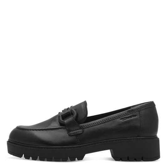 Mocassino pelle nera