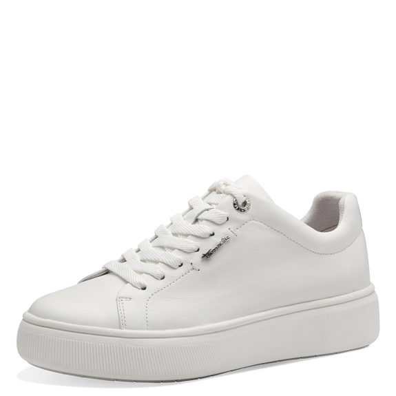 Sneaker pelle bianca