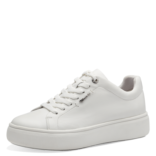Sneaker pelle bianca