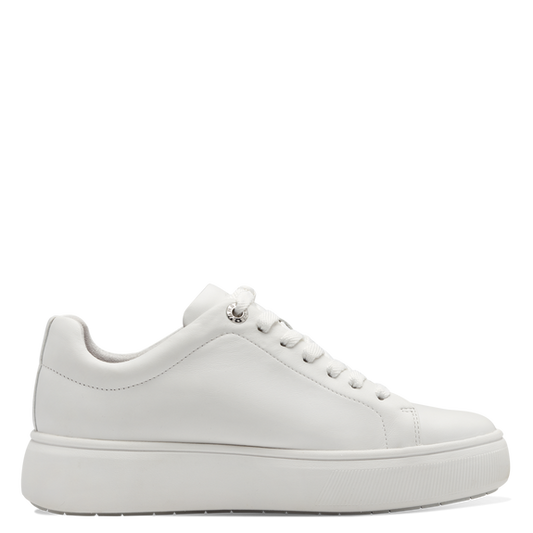 Sneaker pelle bianca