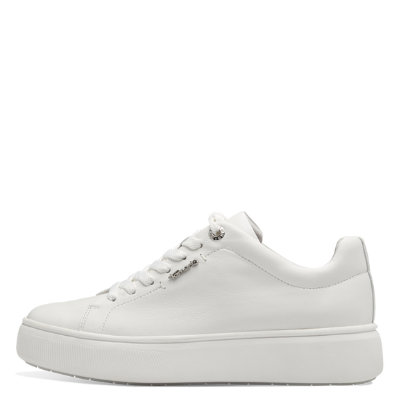 Sneaker pelle bianca