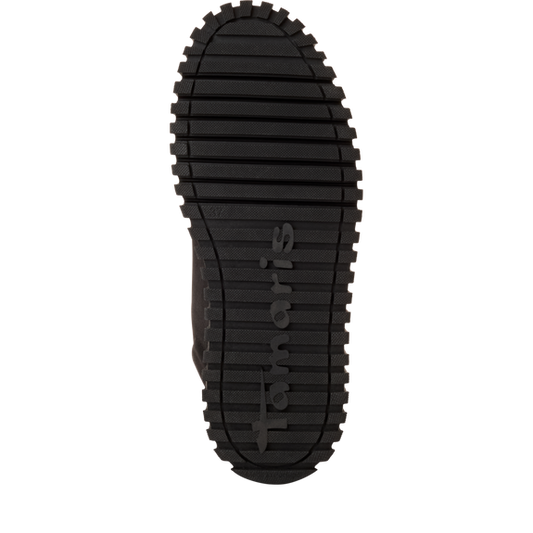 Scarponcino nubuck nero