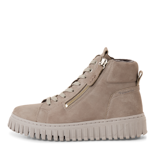 Scarponcino nubuck grigio