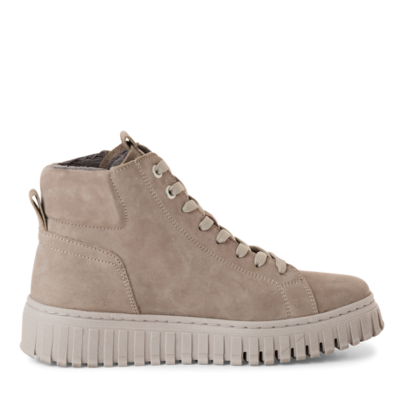 Scarponcino nubuck grigio