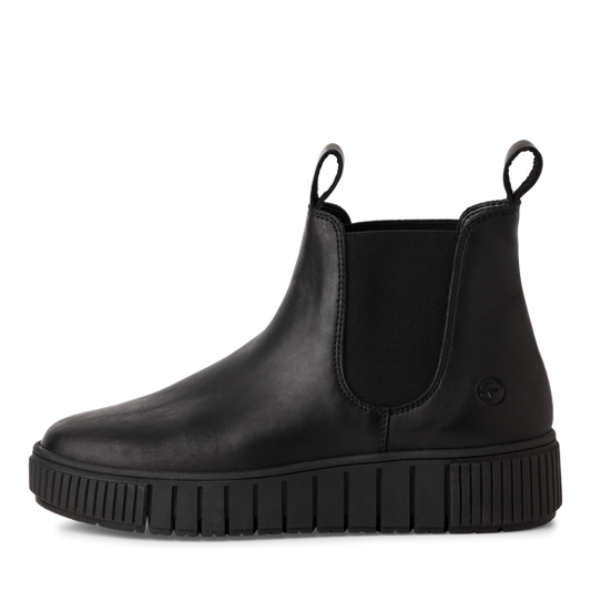 Stivaletto pelle nera