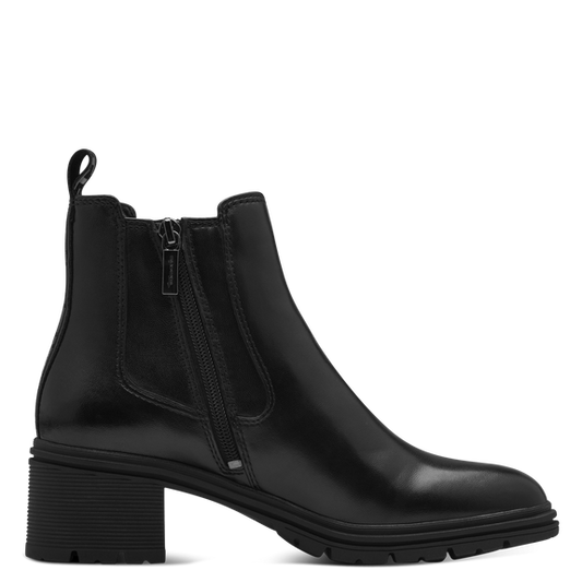 Tronchetto nero con zip