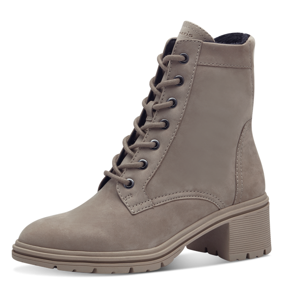 Scarponcino nubuck tortora