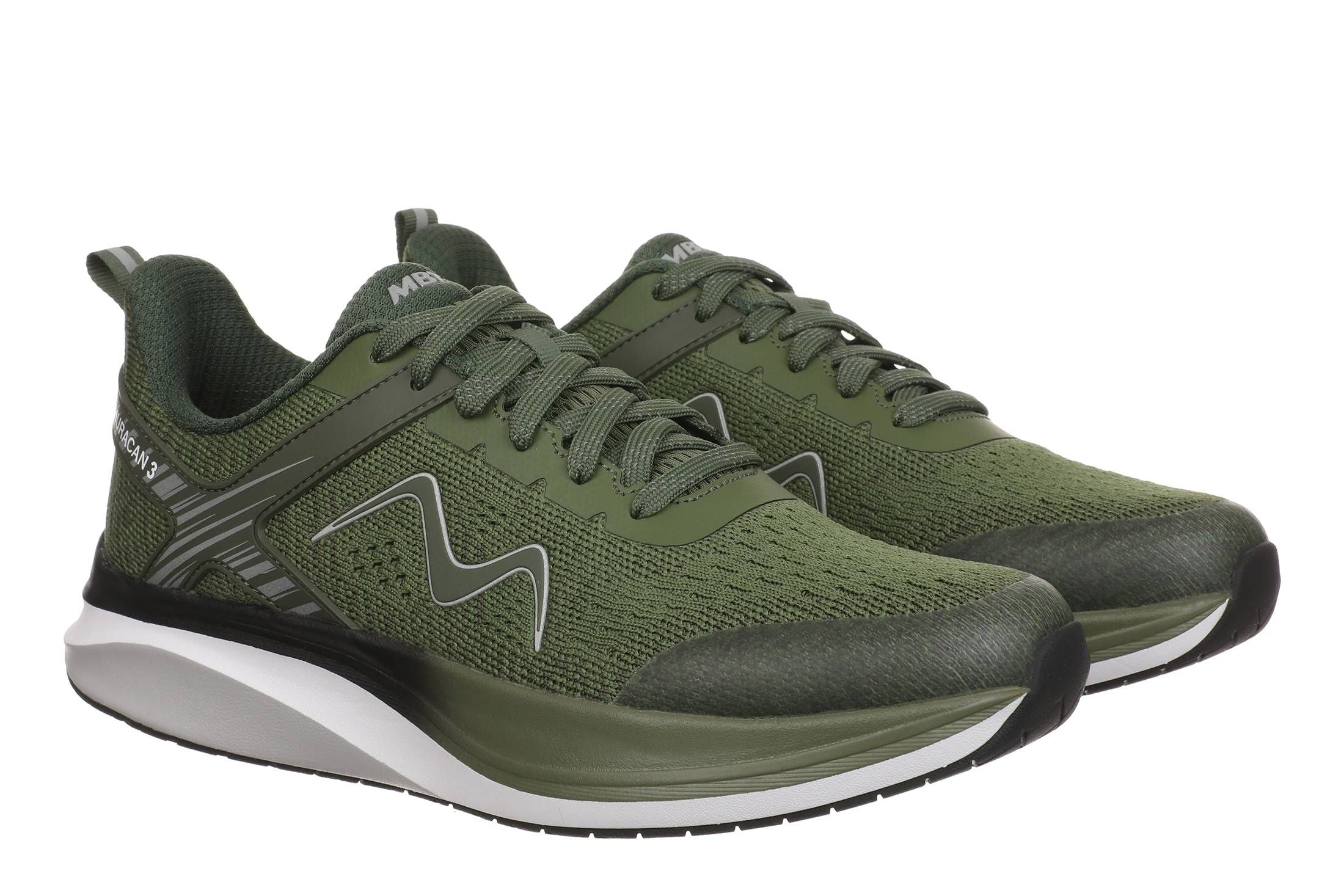 MBT Huracan 3 Lace Up Scarpe da corsa da uomo Verde