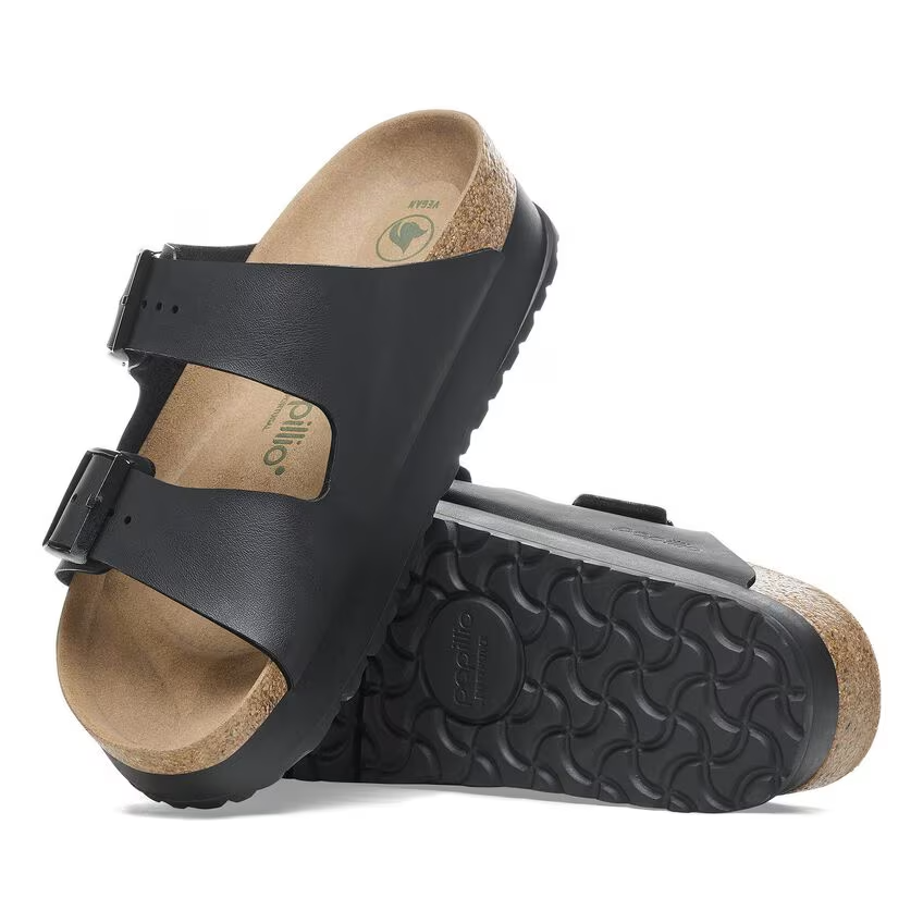 Birkenstock  Arizona Platform Nera PAP Flex