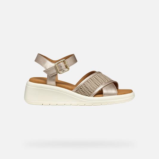 Geox Sandalo Meliconia donna Oro