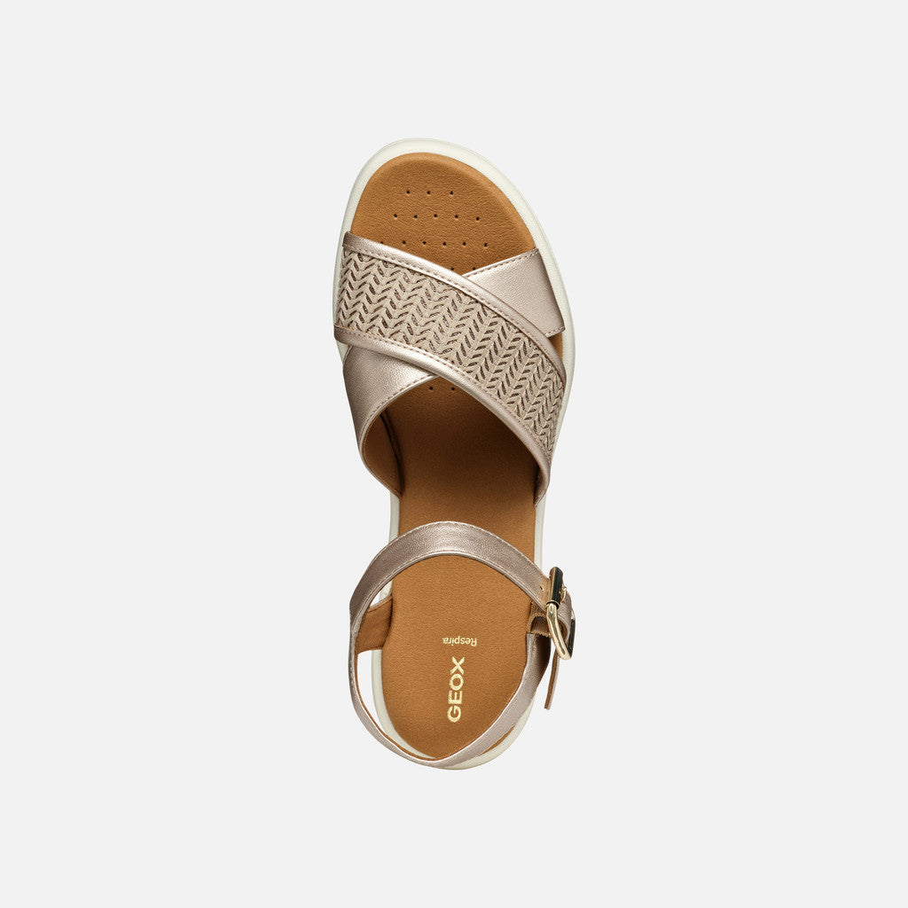 Geox Sandalo Meliconia donna Oro