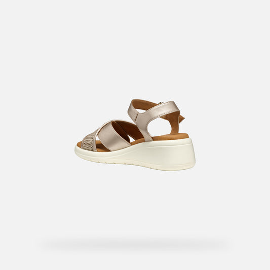 Geox Sandalo Meliconia donna Oro