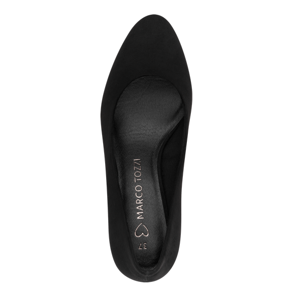 Marco Tozzi Decollete Nera Vegana