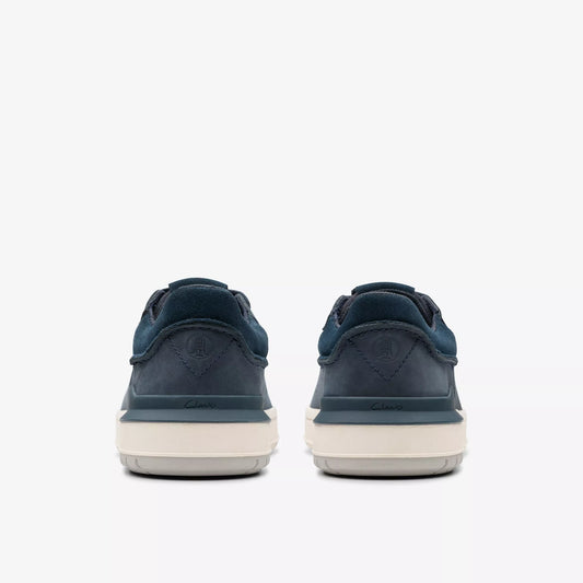 Clarks Courtlite2 Run Nabuk blu scuro