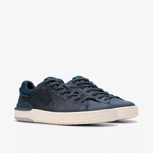 Clarks Courtlite2 Run Nabuk blu scuro