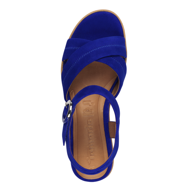 Tamaris Sandalo Blu Elettrico