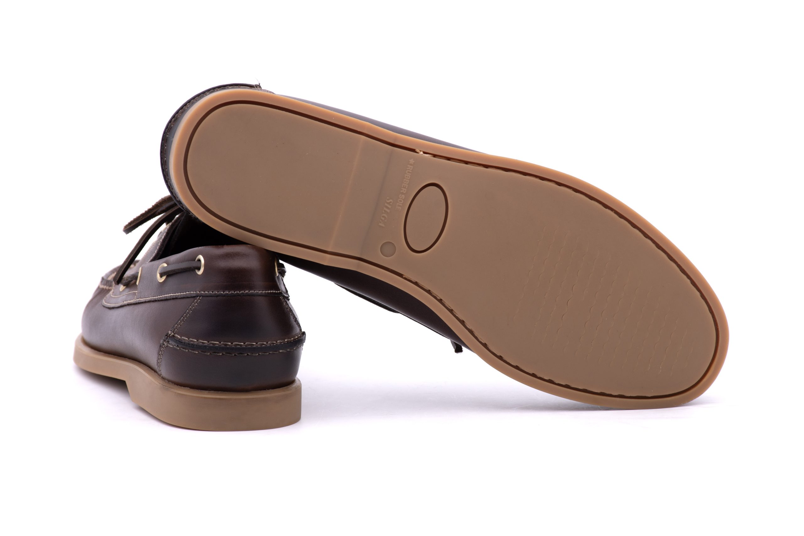 Antica Cuoieria Scarpa da barca Testa di Moro