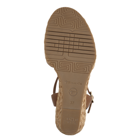 Tamaris Sandalo Corda Marrone