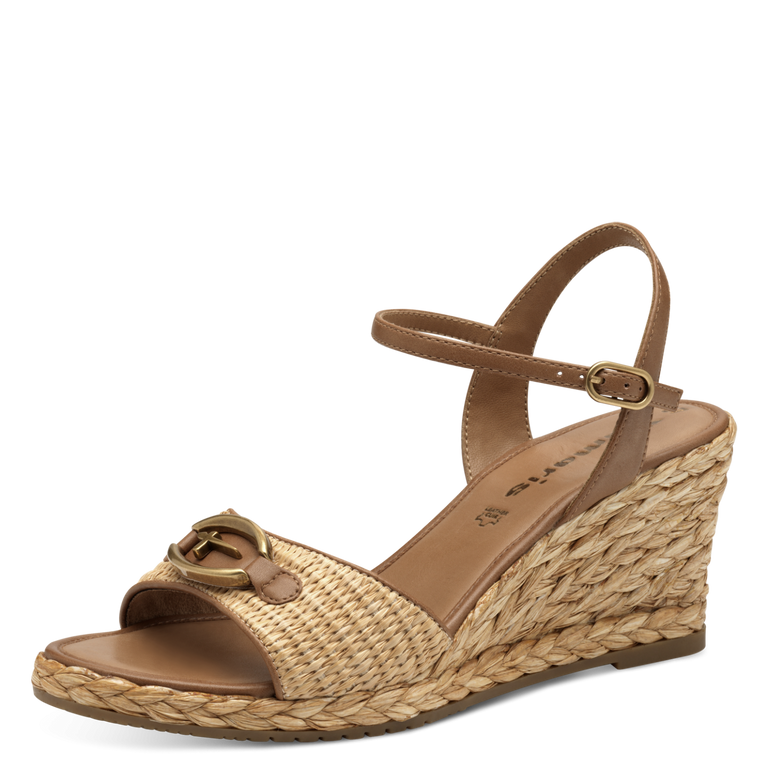 Tamaris Sandalo Corda Marrone