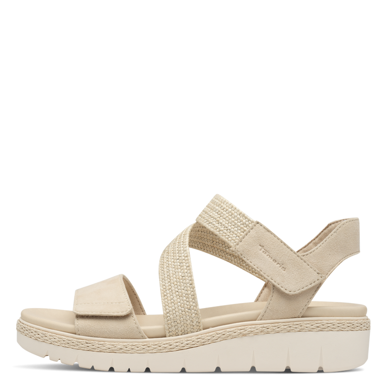 Tamaris Sandalo Avorio plantare estraibile