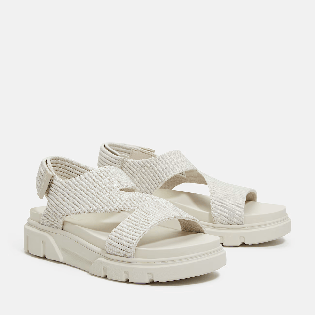 Timberland Sandalo con Cinturino Posteriore Greyfield da Donna in bianco