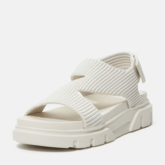 Timberland Sandalo con Cinturino Posteriore Greyfield da Donna in bianco