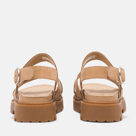 Timberland Sandalo con Cinturino Posteriore Clairemont Way da Donna in beige
