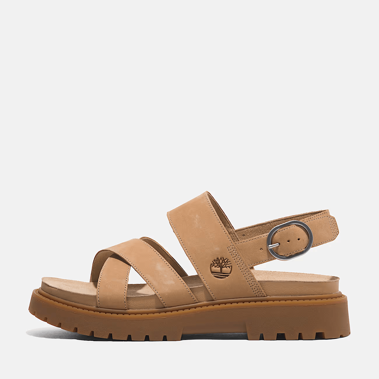 Timberland Sandalo con Cinturino Posteriore Clairemont Way da Donna in beige