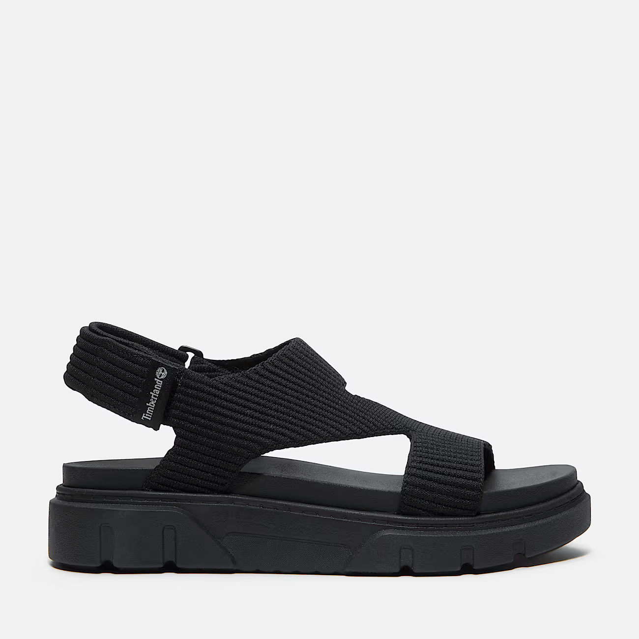 Timberland Sandalo con Cinturino Posteriore Greyfield da Donna in colore nero