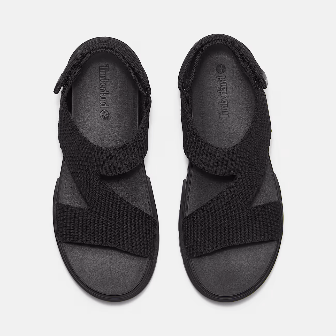 Timberland Sandalo con Cinturino Posteriore Greyfield da Donna in colore nero