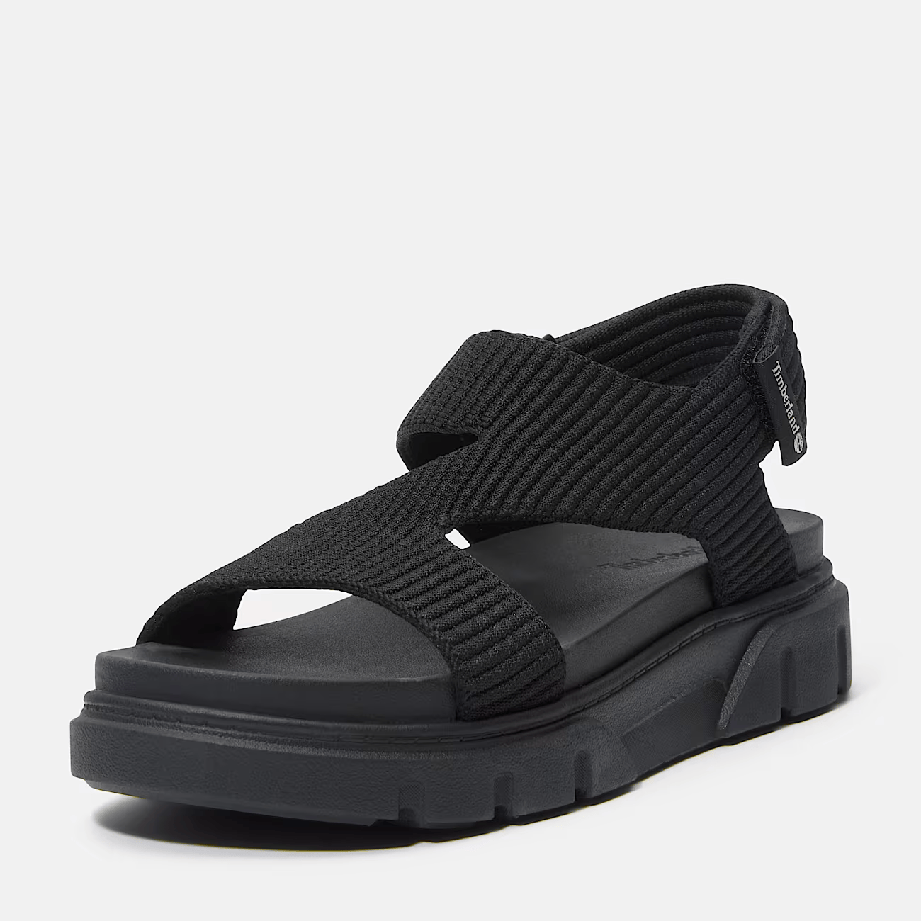 Timberland Sandalo con Cinturino Posteriore Greyfield da Donna in colore nero