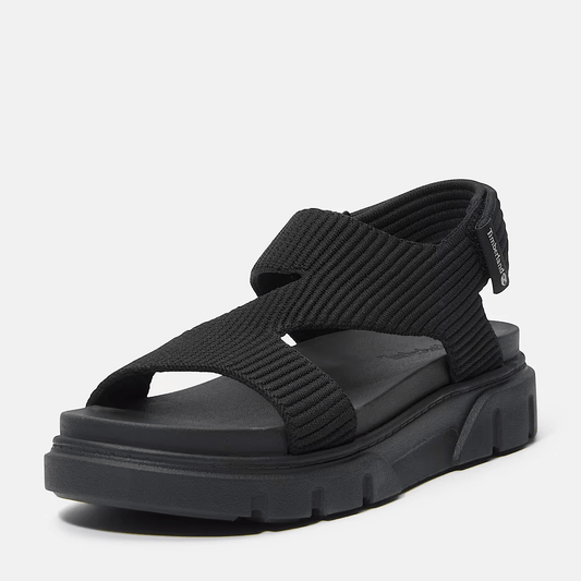 Timberland Sandalo con Cinturino Posteriore Greyfield da Donna in colore nero