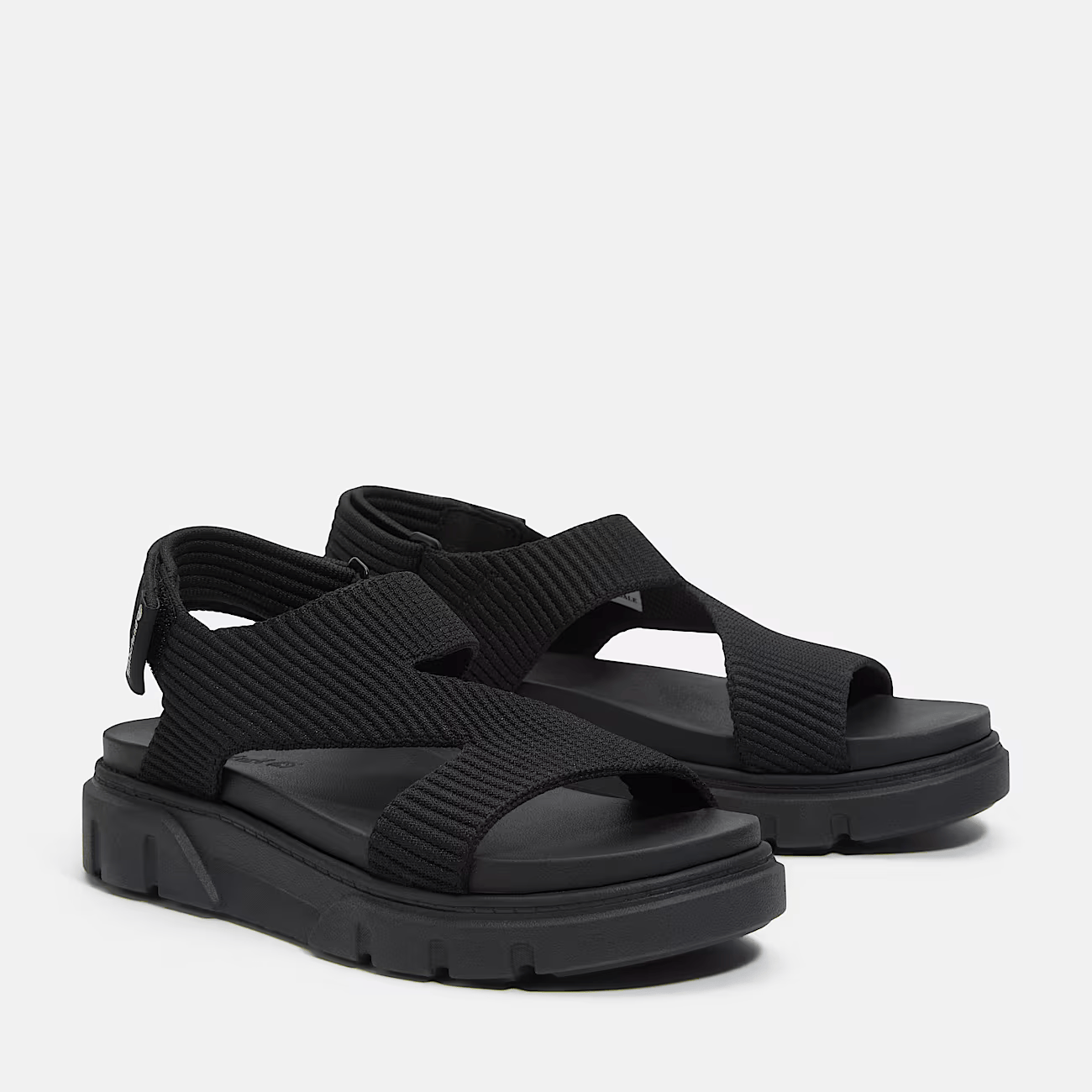 Timberland Sandalo con Cinturino Posteriore Greyfield da Donna in colore nero