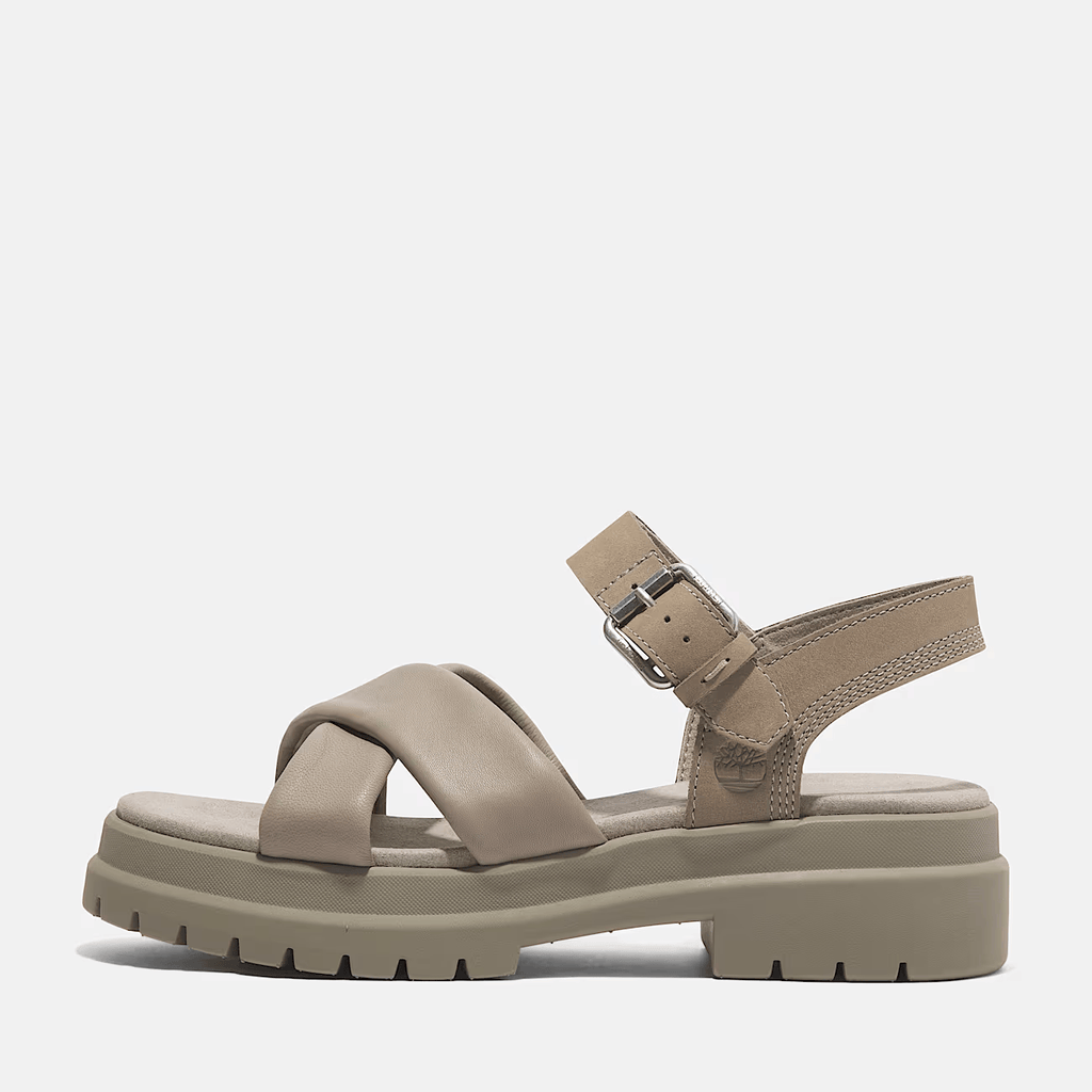 Timberland Sandalo con Cinturino Posteriore London Vibe da Donna in beige