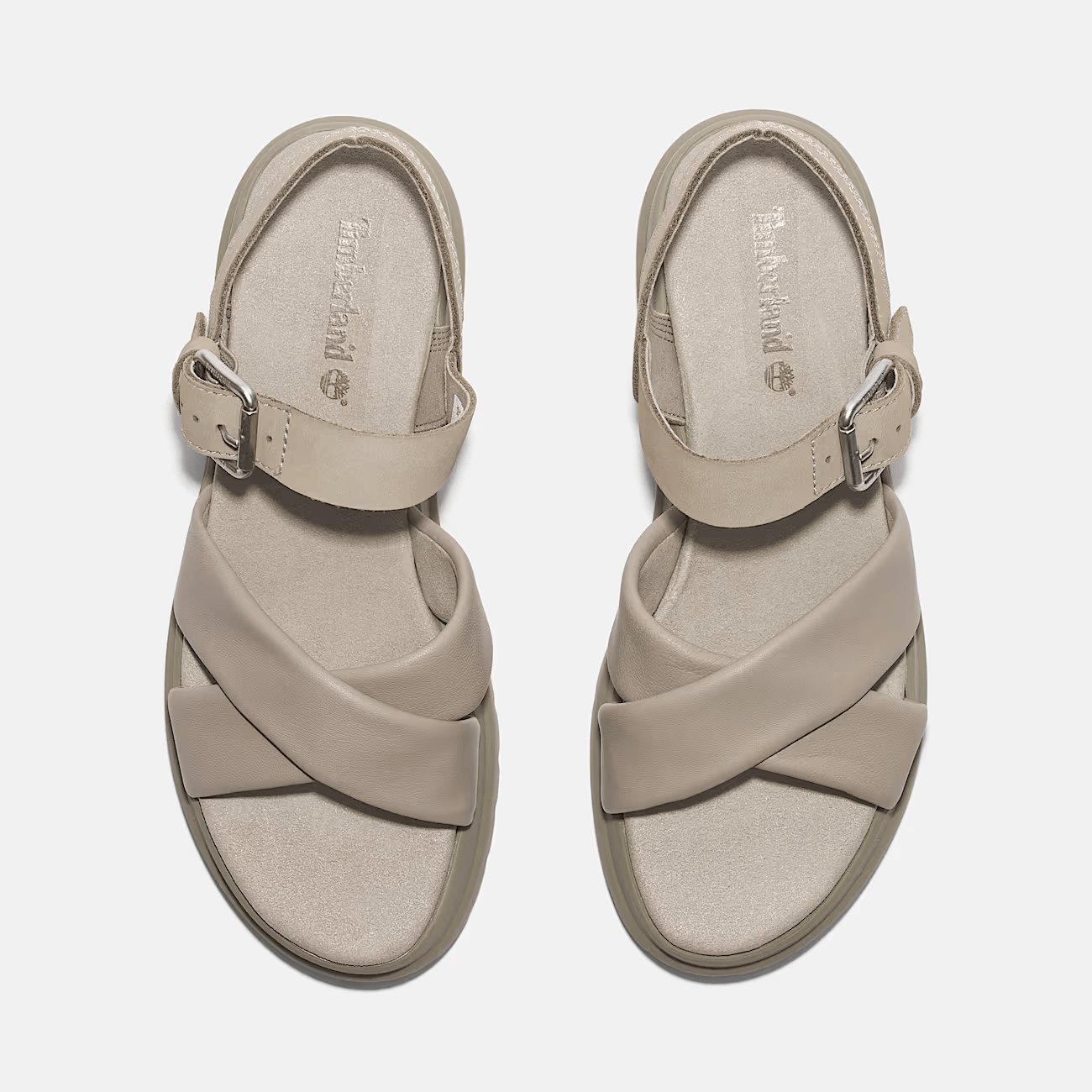 Timberland Sandalo con Cinturino Posteriore London Vibe da Donna in beige