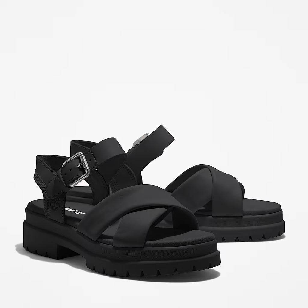 Timberland Sandalo con Cinturino Posteriore London Vibe da Donna in nero