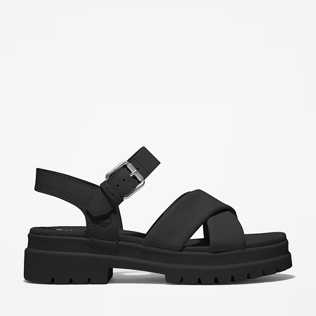 Timberland Sandalo con Cinturino Posteriore London Vibe da Donna in nero