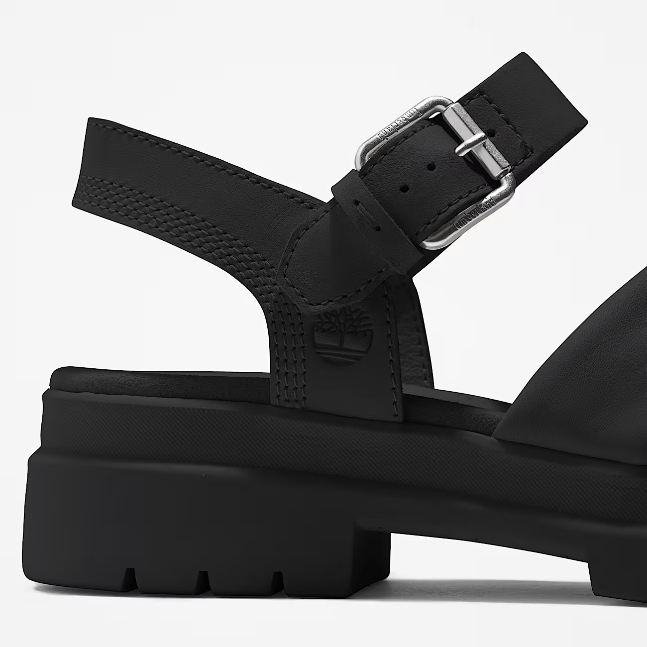 Timberland Sandalo con Cinturino Posteriore London Vibe da Donna in nero