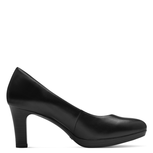 Tamaris Decollete nera in pelle