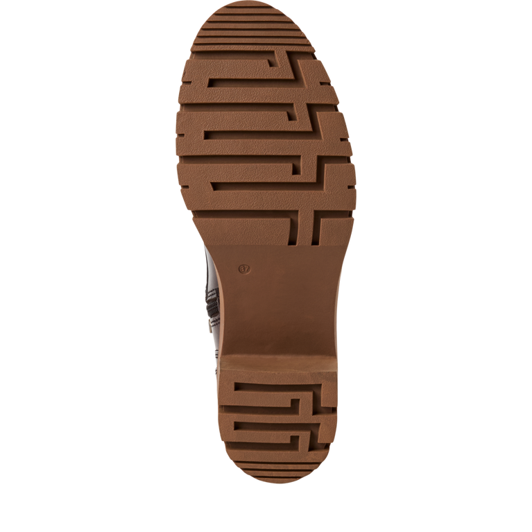 Marco Tozzi anfibio marrone con zip