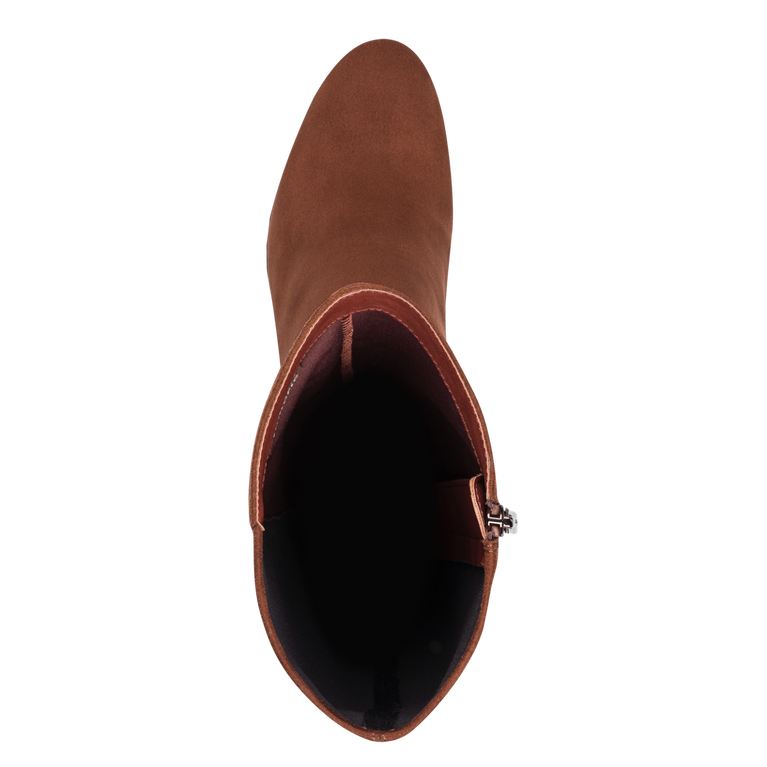 Tamaris Stivale vegano raso marrone