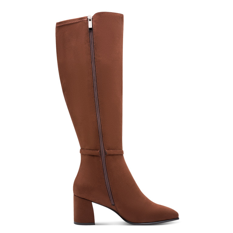 Tamaris Stivale vegano raso marrone