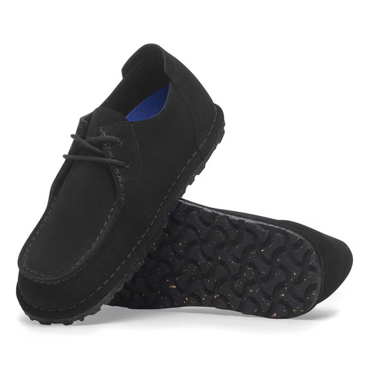 Birkenstock UTTI Lace camoscio nero