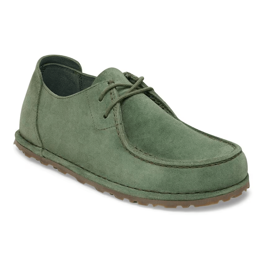 Birkenstock UTTI Lace camoscio verde pianta normale