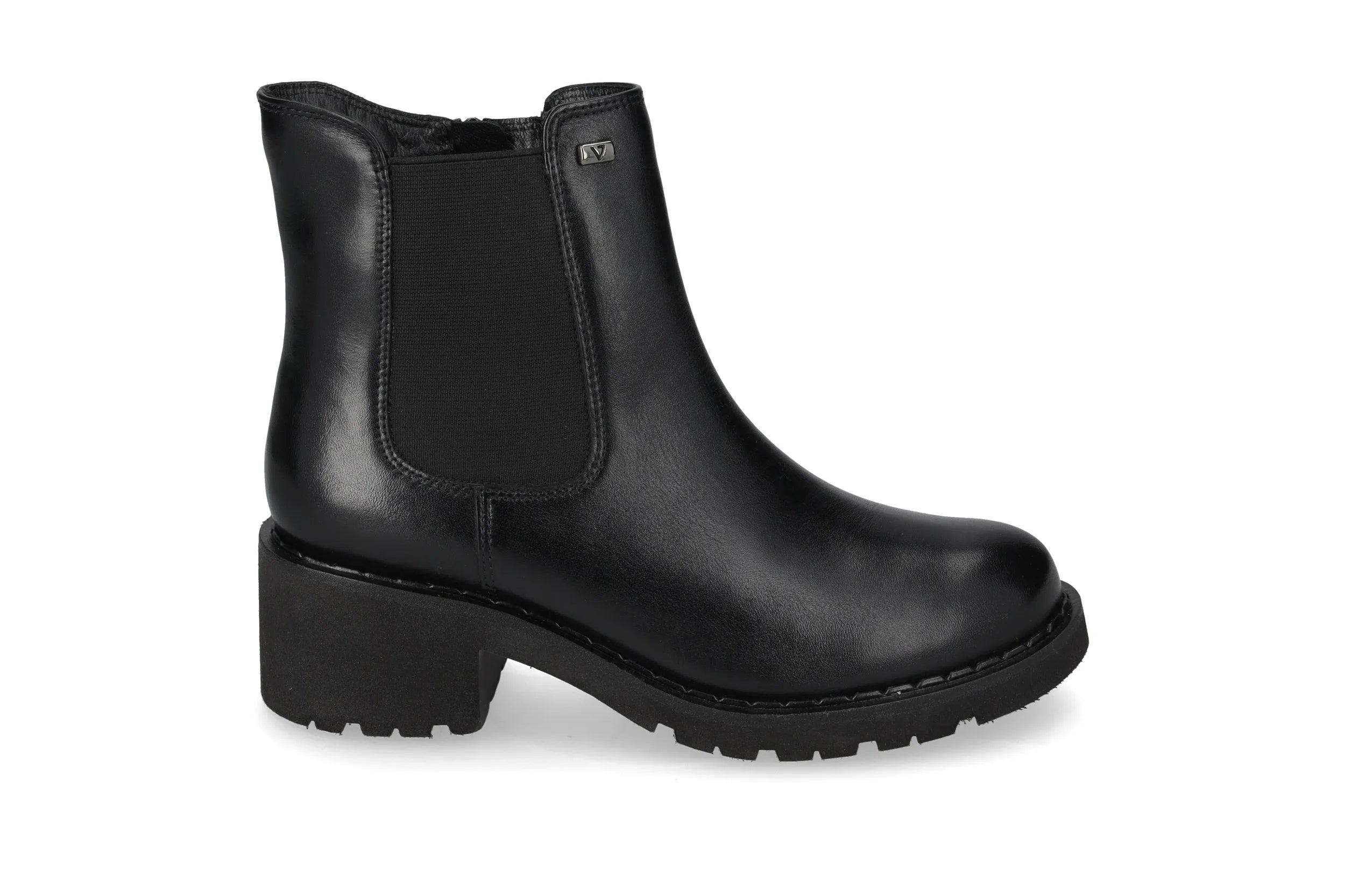 Valleverde stivaletto pelle nera